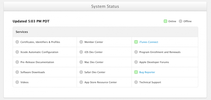 Centro de desenvolvedores da Apple começa a ser reparado
