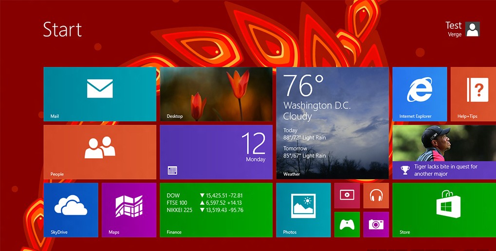 Windows 8.1 terá novas opções de personalização