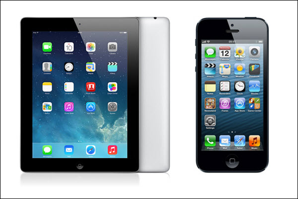 iPad 2 e iPhone 5