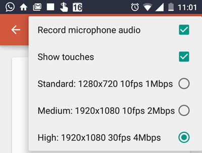 ilos Screen Recorder - Gravação tela - Android