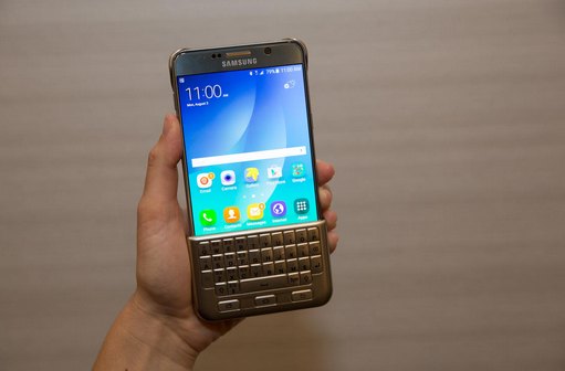 Você pode transformar o Note 5 em um Blackberry