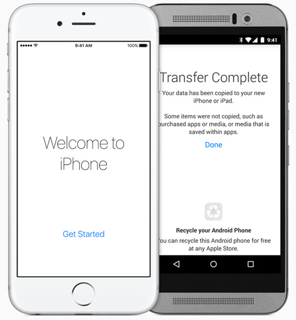 Apple - Aplicativo Migrate to iOS