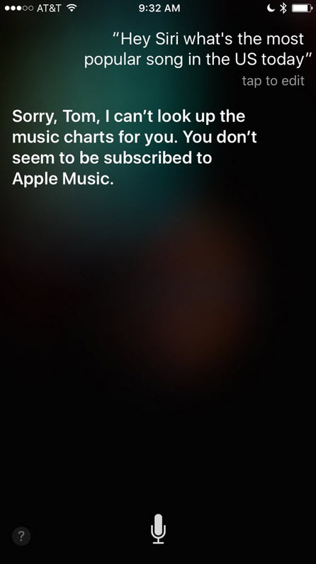 Apple Music - Siri
