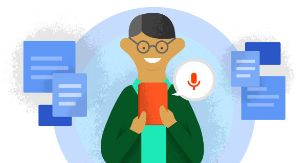 Google Now - Atividade de voz e áudio
