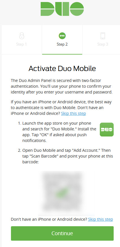 Instalando plugin Duo Two-Factor Authentication