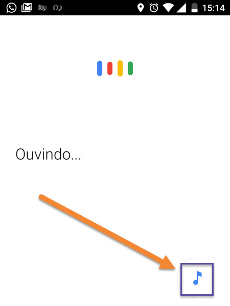 Google Now - Identificando música