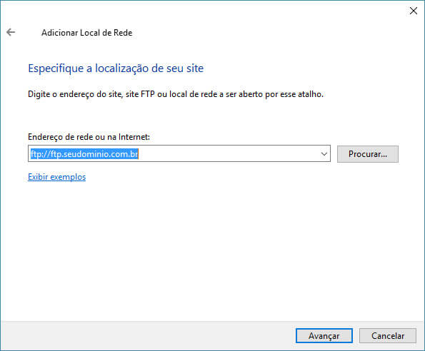 Windows - Acessar FTP sem software