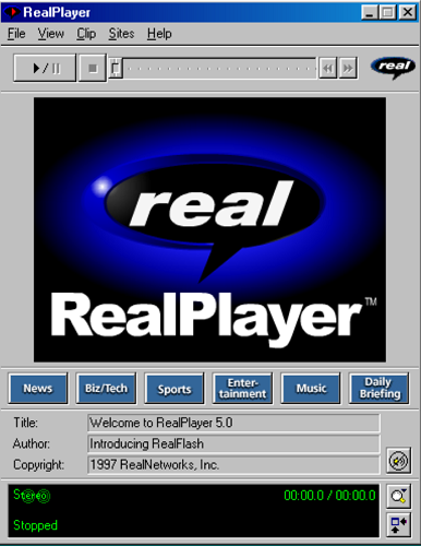 realplayer 7 plus download
