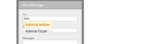 How to Use the jQuery UI Autocomplete Widget