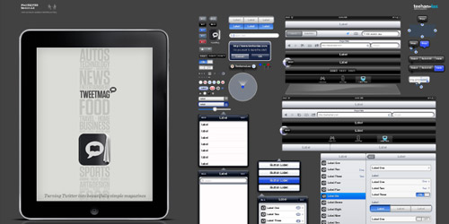 iPad GUI PSD v2